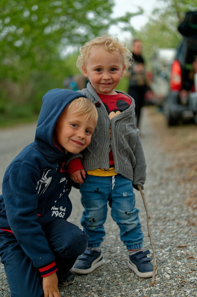 duo d'enfants